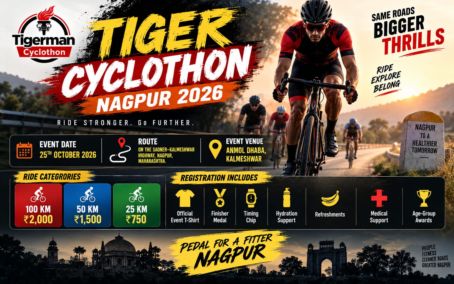 Tiger Cyclothon Nagpur 2026
